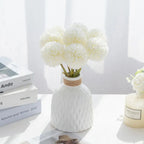 5Pcs Silk Ball Chrysanthemum Wedding Artificial Flower Christmas Decor Vase