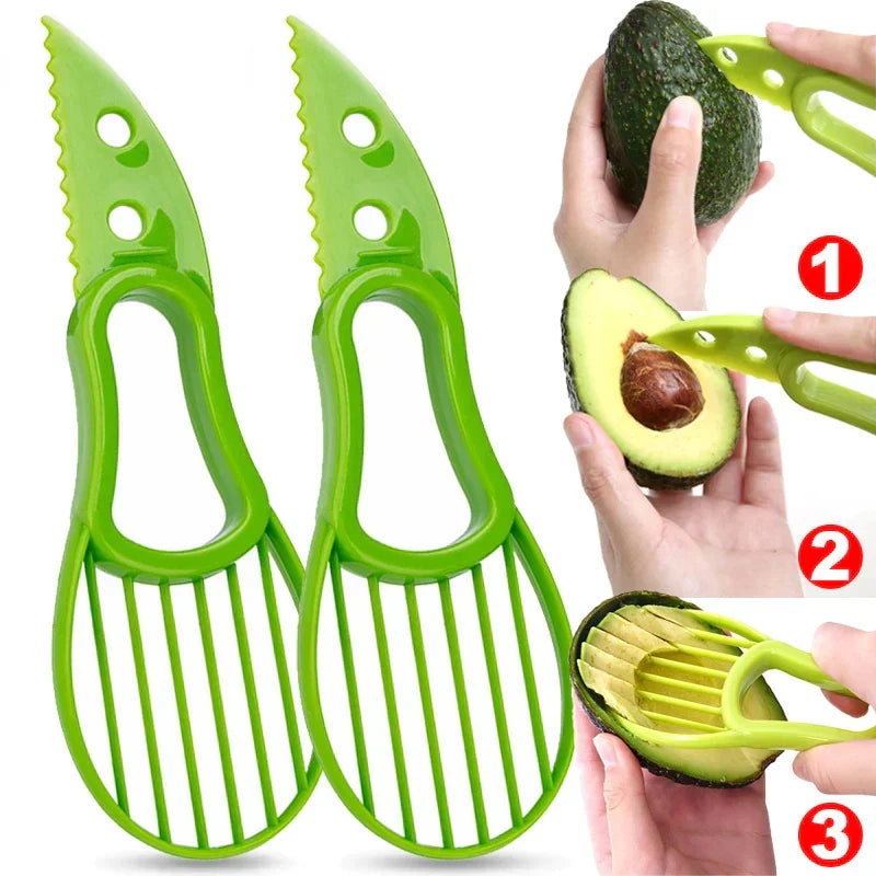 Cutter Knife Detachable Shea Corer Fruit Slicer Peeler Salad Lemon Peeling