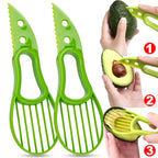 Cutter Knife Detachable Shea Corer Fruit Slicer Peeler Salad Lemon Peeling