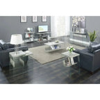 Table Home Furniture for Sitting Room Faux Birch Desk Coffee Side Living Tea