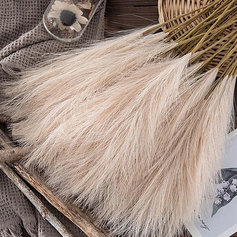 Pampas Grass Decor Flower Plant Reed Simulated Wedding Party Christmas